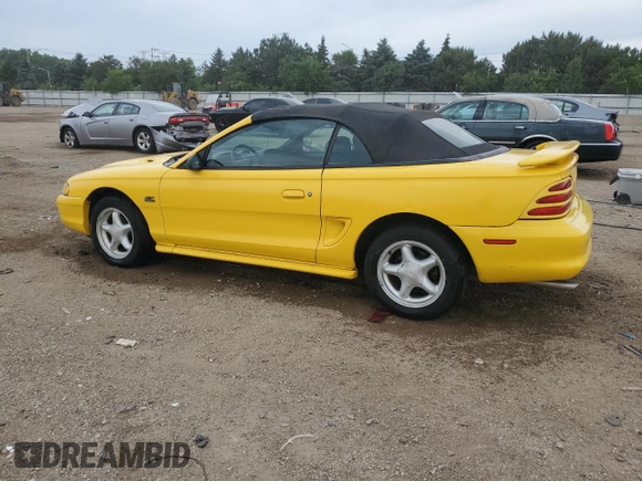 1994 Ford Mustang with VIN 1FALP45T6RF190213, listed as a Copart auction lot 61139925 with 177,719 mi miles and Salvage title. Bid and sale history available at DreamBid. Image 2.