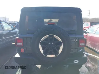 2022 Jeep Wrangler Unlimited Sport with VIN 1C4HJXDN1NW240032, listed as a IAAI auction lot 41130845 with 24,745 mi miles and . Bid and sale history available at DreamBid. Image 16.