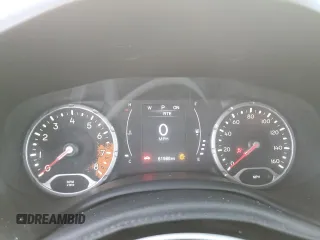2018 Jeep Renegade Latitude with VIN ZACCJABB6JPG90511, listed as a Copart auction lot 52104325 with 61,986 mi miles and Salvage Title. Bid and sale history available at carsss.com. Image 9.