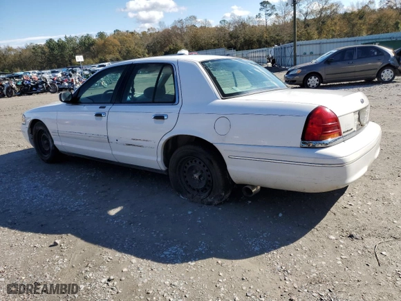 2000 Ford Crown Victoria LX with VIN 2FAFP74W0YX125595, listed as a Copart auction lot 84675434 with 151,438 mi miles and Salvage Title. Bid and sale history available at carsss.com. Image 2.