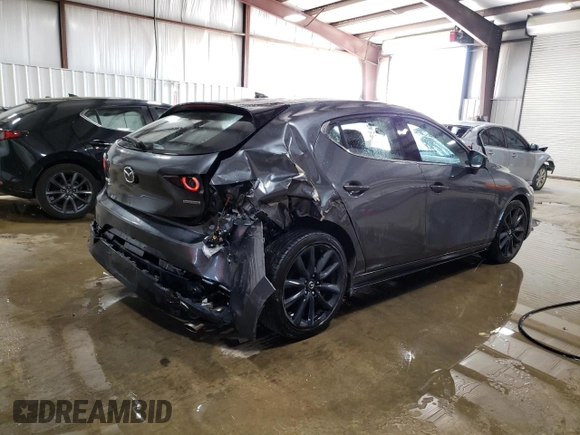 2019 Mazda Mazda3 Hatchback w/Premium Pkg with VIN JM1BPBNM8K1141262, listed as a Copart auction lot 49393133 with 58,979 mi miles. Bid and sale history available at carsss.com. Image 3.
