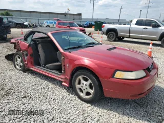 2000 Ford Mustang with VIN 1FAFP444XYF243212, listed as a Copart auction lot 60478035 with 93,248 mi miles and Salvage title. Bid and sale history available at DreamBid. Image 4.