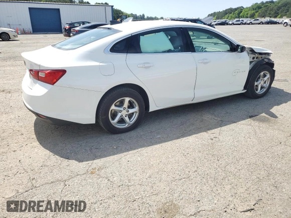 2017 Chevrolet Malibu LS with VIN 1G1ZB5ST4HF232463, listed as a Copart auction lot 52187465 with 132,094 mi miles and Salvage Title. Bid and sale history available at DreamBid. Image 3.