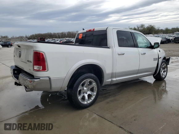2016 Ram 1500 Laramie z VIN 1C6RR7NM9GS127353, wystawiony jako Copart lot #51523755 z przebiegiem Nie podano mil oraz Szkoda całkowita • Salvage title. Historia ofert i sprzedaży dostępna na DreamBid. Obrazek 3.