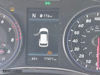 2019 Hyundai Veloster N with VIN KMHT36AH6KU001916, listed as a IAAI auction lot 41577775 with 77,471 mi miles. Bid and sale history available at carsss.com. Image 15.