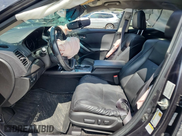 2015 Acura RDX Technology with VIN 5J8TB3H58FL002757, listed as a Copart auction lot 59562495 with Not provided miles and Salvage title. Bid and sale history available at DreamBid. Image 7.