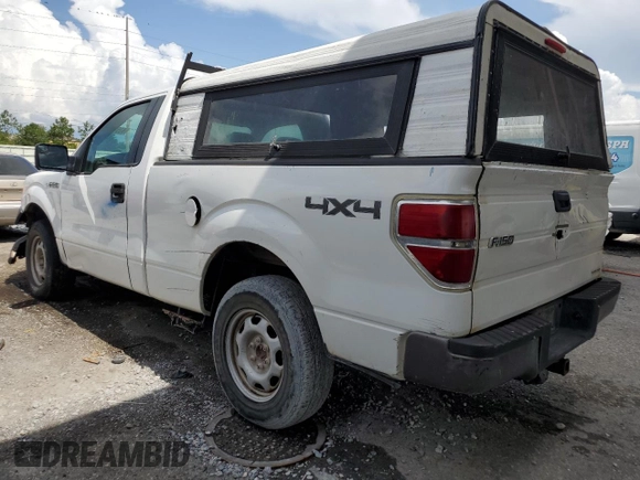 2011 Ford F-150 XL with VIN 1FTMF1EF5BFB96021, listed as a Copart auction lot 63515435 with Not provided miles and Salvage title. Bid and sale history available at DreamBid. Image 2.