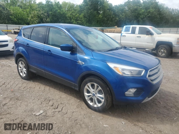 2017 Ford Escape SE with VIN 1FMCU0GD7HUE92097, listed as a Copart auction lot 55050075 with 72,200 mi miles and Clean Title. Bid and sale history available at carsss.com. Image 4.