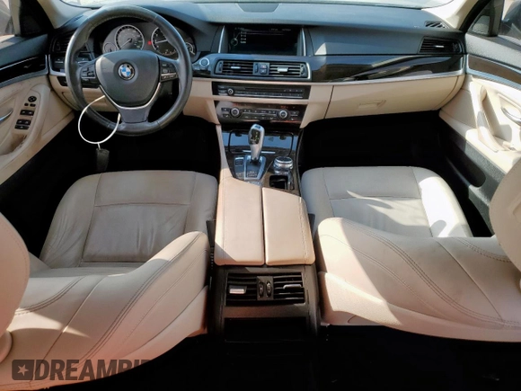2014 BMW 5 Series 535i with VIN WBA5B1C5XED480073, listed as a Copart auction lot 50548555 with 101,179 mi miles and Clean Title. Bid and sale history available at carsss.com. Image 8.