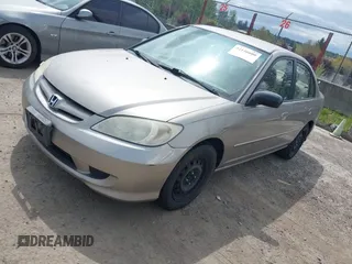 2004 Honda Civic LX with VIN 2HGES16574H528789, listed as a IAAI auction lot 42146600 with 219,255 mi miles. Bid and sale history available at carsss.com. Image 2.