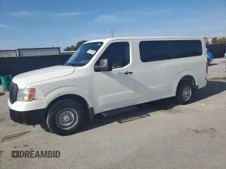 2016 Nissan NV S with VIN 5BZBF0AA2GN850210, listed as a Copart auction lot 62968925 with 335,089 mi miles and Clean title. Bid and sale history available at DreamBid. Image 1.