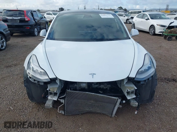 2019 Tesla Model 3 Long Range with VIN 5YJ3E1EBXKF512710, listed as a IAAI auction lot 42063737 with 90,721 mi miles and . Bid and sale history available at DreamBid. Image 13.