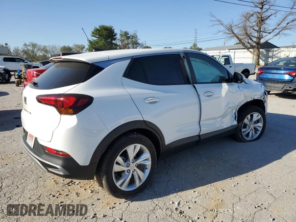 2024 Buick Encore GX Preferred with VIN KL4AMCSL6RB163104, listed as a Copart auction lot 73940904 with 2,250 mi miles and Salvage title. Bid and sale history available at DreamBid. Image 3.