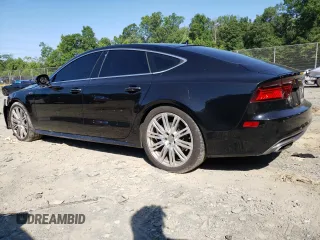 2017 Audi A7 Prestige with VIN WAU22AFC9HN028255, listed as a Copart auction lot 61377564 with 82,312 mi miles and Salvage Title. Bid and sale history available at carsss.com. Image 2.