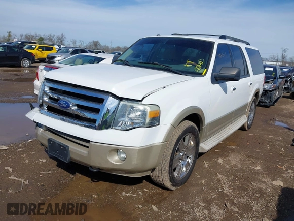 2010 Ford Expedition EL Eddie Bauer with VIN 1FMJK1J5XAEB45027, listed as a IAAI auction lot 41864617 with 125,944 mi miles. Bid and sale history available at carsss.com. Image 2.
