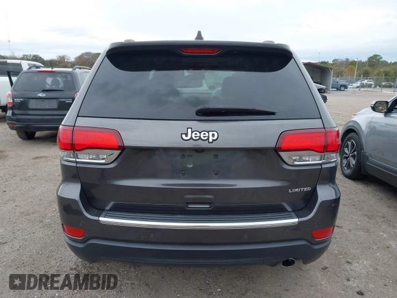 2020 Jeep Grand Cherokee Limited with VIN 1C4RJEBG0LC191286, listed as a IAAI auction lot 41344311 with 99,257 mi miles. Bid and sale history available at carsss.com. Image 16.