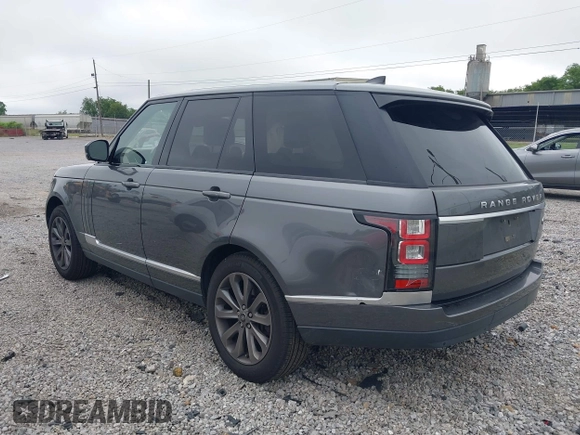 2017 Land Rover Range Rover z VIN SALGR2FV1HA347483, wystawiony jako IAAI lot #42501738 z przebiegiem 90 382 mil mil oraz . Historia ofert i sprzedaży dostępna na DreamBid. Obrazek 3.