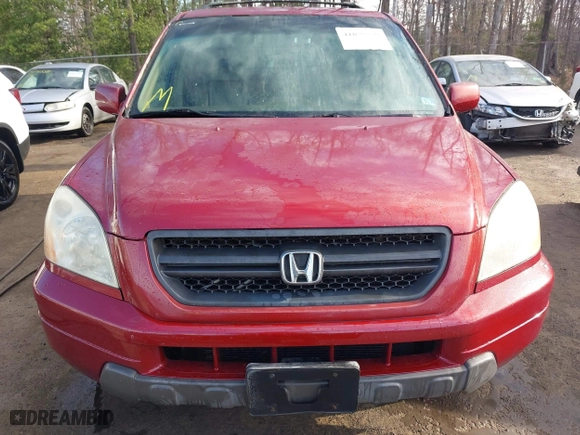 2004 Honda Pilot EX with VIN 5FNYF18674B003260, listed as a IAAI auction lot 41898340 with 214,249 mi miles. Bid and sale history available at carsss.com. Image 12.
