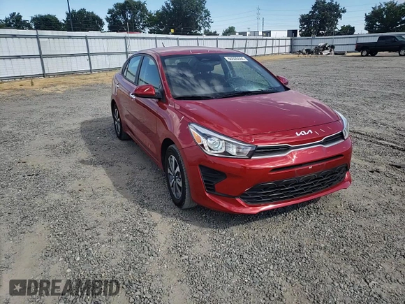 2022 Kia Rio S with VIN 3KPA24ADXNE441723, listed as a Copart auction lot 60520334 with 37,901 mi miles and Salvage Title. Bid and sale history available at carsss.com. Image 10.