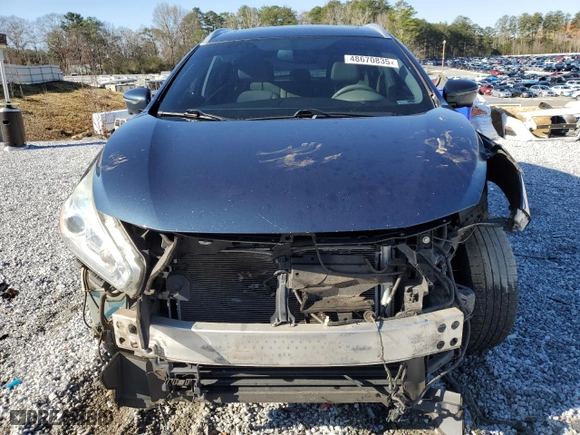 2017 Nissan Murano SL with VIN 5N1AZ2MGXHN127247, listed as a Copart auction lot 48670835 with 116,668 mi miles and Salvage Title. Bid and sale history available at carsss.com. Image 5.