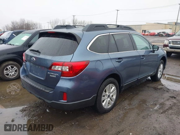 2016 Subaru Outback 2.5i Premium with VIN 4S4BSACC7G3282124, listed as a IAAI auction lot 42021614 with 123,116 mi miles. Bid and sale history available at carsss.com. Image 4.