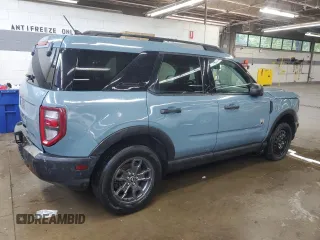 2021 Ford Bronco Sport Big Bend with VIN 3FMCR9B62MRA37691, listed as a Copart auction lot 63043095 with 70,539 mi miles and Clean title. Bid and sale history available at DreamBid. Image 3.