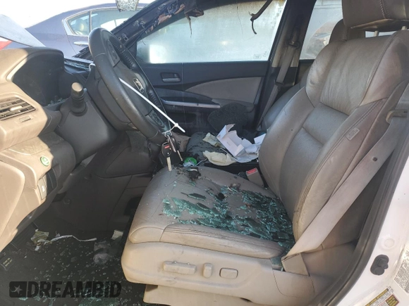 2012 Honda CR-V EX-L with VIN 5J6RM4H70CL034649, listed as a Copart auction lot 49662335 with Not Provided miles and Salvage Title. Bid and sale history available at carsss.com. Image 7.