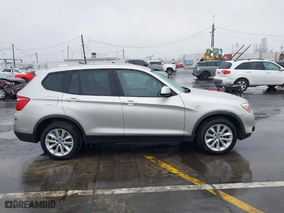 2015 BMW X3 sDrive28i with VIN 5UXWZ7C57F0F76274, listed as a IAAI auction lot 41479655 with 116,929 mi miles. Bid and sale history available at carsss.com. Image 13.