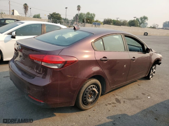 2018 Kia Forte LX with VIN 3KPFL4A78JE166781, listed as a Copart auction lot 70828114 with 63,166 mi miles and Clean Title. Bid and sale history available at carsss.com. Image 3.
