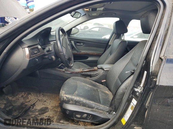 2008 BMW 3 Series 328i with VIN WBAVA37518NL50982, listed as a Copart auction lot 80263354 with 103,352 mi miles and Salvage Title. Bid and sale history available at DreamBid. Image 7.