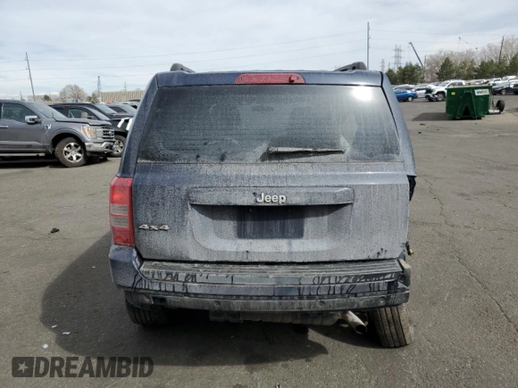 2013 Jeep Patriot Sport with VIN 1C4NJRBBXDD101003, listed as a Copart auction lot 50537555 with 130,940 mi miles and Salvage Title. Bid and sale history available at DreamBid. Image 6.