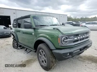2024 Ford Bronco Big Bend with VIN 1FMDE7BH8RLA93453, listed as a Copart auction lot 49873645 with 1,379 mi miles and Salvage Title. Bid and sale history available at DreamBid. Image 12.