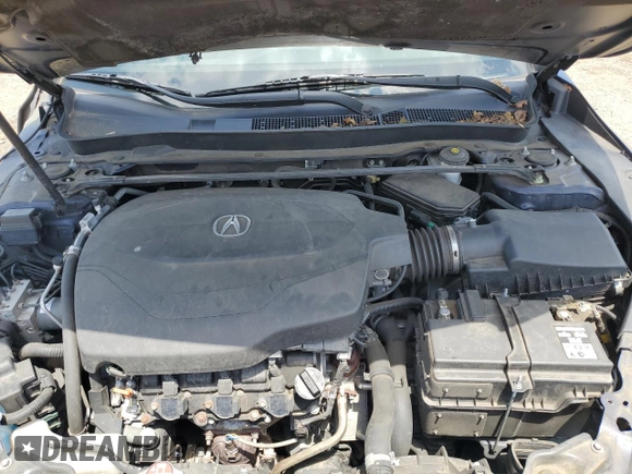 2015 Acura TLX Technology with VIN 19UUB2F55FA020498, listed as a Copart auction lot 61616285 with 124,970 mi miles and Salvage title. Bid and sale history available at DreamBid. Image 11.