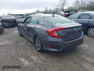 2018 Honda Civic Sedan EX with VIN 19XFC2F74JE027552, listed as a IAAI auction lot 41951053 with 107,319 mi miles. Bid and sale history available at carsss.com. Image 3.