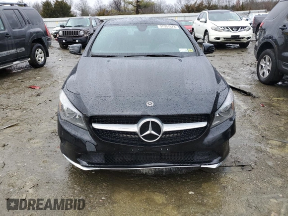2018 Mercedes-Benz CLA with VIN WDDSJ4EBXJN613762, listed as a Copart auction lot 37501673 with 59,646 mi miles. Bid and sale history available at carsss.com. Image 5.