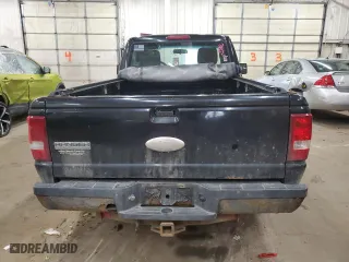 2010 Ford Ranger XL with VIN 1FTKR1AD0APA12180, listed as a Copart auction lot 54348495 with 295,212 mi miles and Clean Title. Bid and sale history available at carsss.com. Image 6.