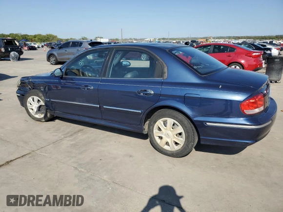 2003 Hyundai Sonata GLS with VIN KMHWF35H53A820125, listed as a Copart auction lot 70974184 with 173,622 mi miles and Salvage Title. Bid and sale history available at carsss.com. Image 2.