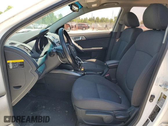 2013 Kia Forte SX with VIN KNAFW4A36D5720854, listed as a Copart auction lot 58159604 with 76,452 mi miles and Salvage Title. Bid and sale history available at carsss.com. Image 7.
