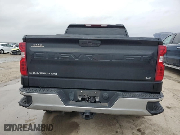 2021 Chevrolet Silverado 1500 LT with VIN 3GCPWCED6MG481352, listed as a Copart auction lot 47451595 with 57,361 mi miles and Salvage Title. Bid and sale history available at DreamBid. Image 6.