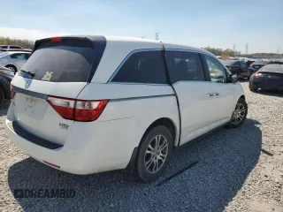 2012 Honda Odyssey EX with VIN 5FNRL5H48CB062612, listed as a Copart auction lot 50503215 with 165,384 mi miles and Salvage Title. Bid and sale history available at carsss.com. Image 3.