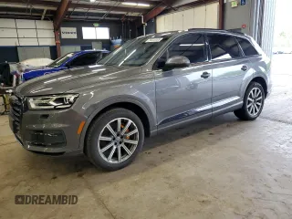2018 Audi Q7 Premium Plus z VIN WA1LHAF72JD032601, wystawiony jako Copart lot #56028305 z przebiegiem 136 100 mil mil oraz Czysty tytuł • Clean title. Historia ofert i sprzedaży dostępna na DreamBid. Obrazek 1.