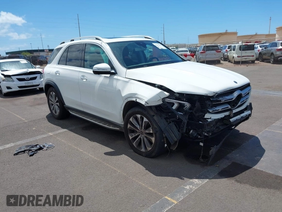 2020 Mercedes-Benz GLE 350 z VIN 4JGFB4JE9LA130519, wystawiony jako IAAI lot #42034290 z przebiegiem 36 425 mil mil oraz . Historia ofert i sprzedaży dostępna na DreamBid. Obrazek 1.