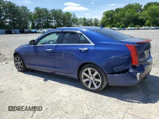2014 Cadillac ATS Standard RWD with VIN 1G6AA5RA2E0127904, listed as a Copart auction lot 57476465 with 83,626 mi miles and Salvage title. Bid and sale history available at DreamBid. Image 2.