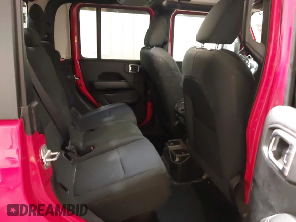 2020 Jeep Gladiator Overland with VIN 1C6HJTFG1LL129994, listed as a IAAI auction lot 42244189 with 46,414 mi miles and . Bid and sale history available at DreamBid. Image 8.