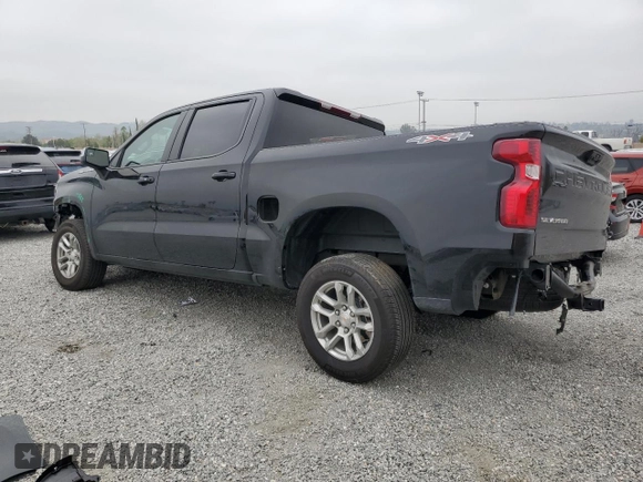 2024 Chevrolet Silverado 1500 LT with VIN 3GCPDKEK2RG420277, listed as a Copart auction lot 50235965 with 9,639 mi miles and Salvage Title. Bid and sale history available at carsss.com. Image 2.