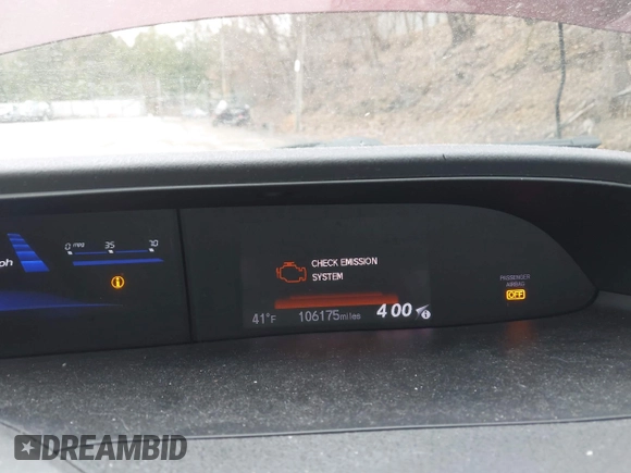 2012 Honda Civic EX with VIN 2HGFB2F83CH543244, listed as a IAAI auction lot 42009226 with 106,175 mi miles and . Bid and sale history available at DreamBid. Image 7.