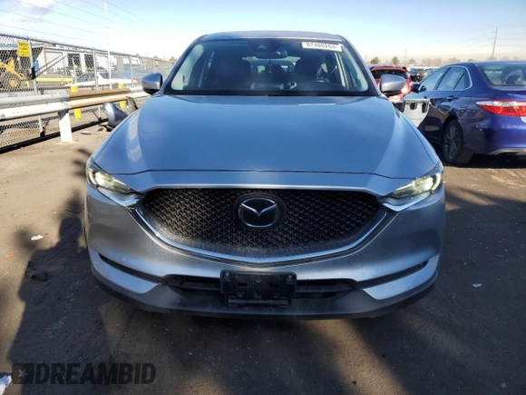 2020 Mazda CX-5 Grand Touring with VIN JM3KFBDM6L0782445, listed as a Copart auction lot 87480264 with 0 mi miles and Clean Title. Bid and sale history available at carsss.com. Image 5.
