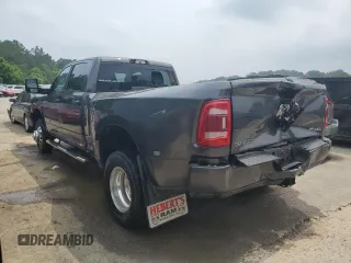 2024 Ram 3500 Laramie with VIN 3C63RRJL8RG243796, listed as a Copart auction lot 53610774 with 3,675 mi miles and Salvage Title. Bid and sale history available at carsss.com. Image 2.