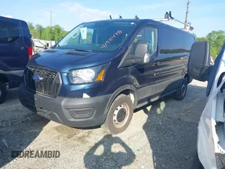 2023 Ford Transit Cargo with VIN 1FTBR1Y84PKB55342, listed as a IAAI auction lot 41511478 with 27,688 mi miles and . Bid and sale history available at DreamBid. Image 17.