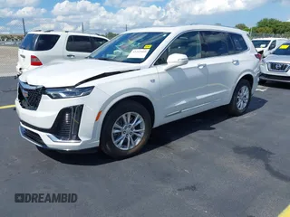 2024 Cadillac XT6 AWD Luxury with VIN 1GYKPBR4XRZ742186, listed as a IAAI auction lot 42265469 with 16,688 mi miles and . Bid and sale history available at DreamBid. Image 17.
